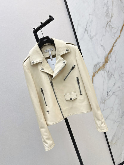 CD 25fw leather jacket
