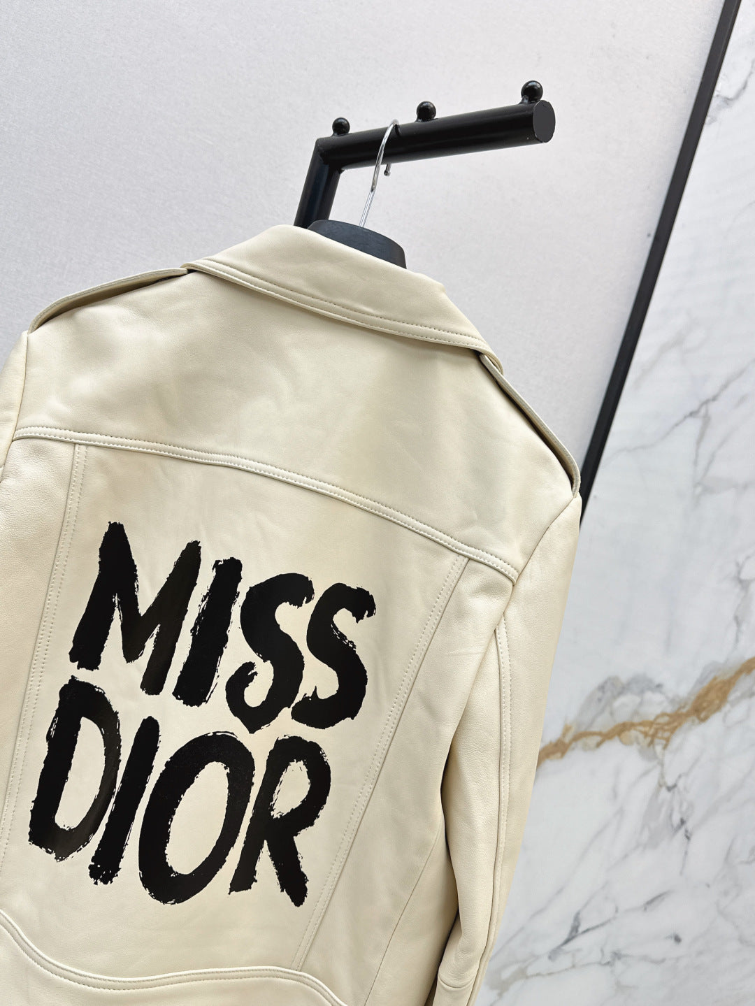 CD 25fw leather jacket