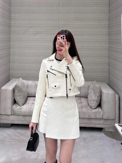 CD 25fw leather jacket