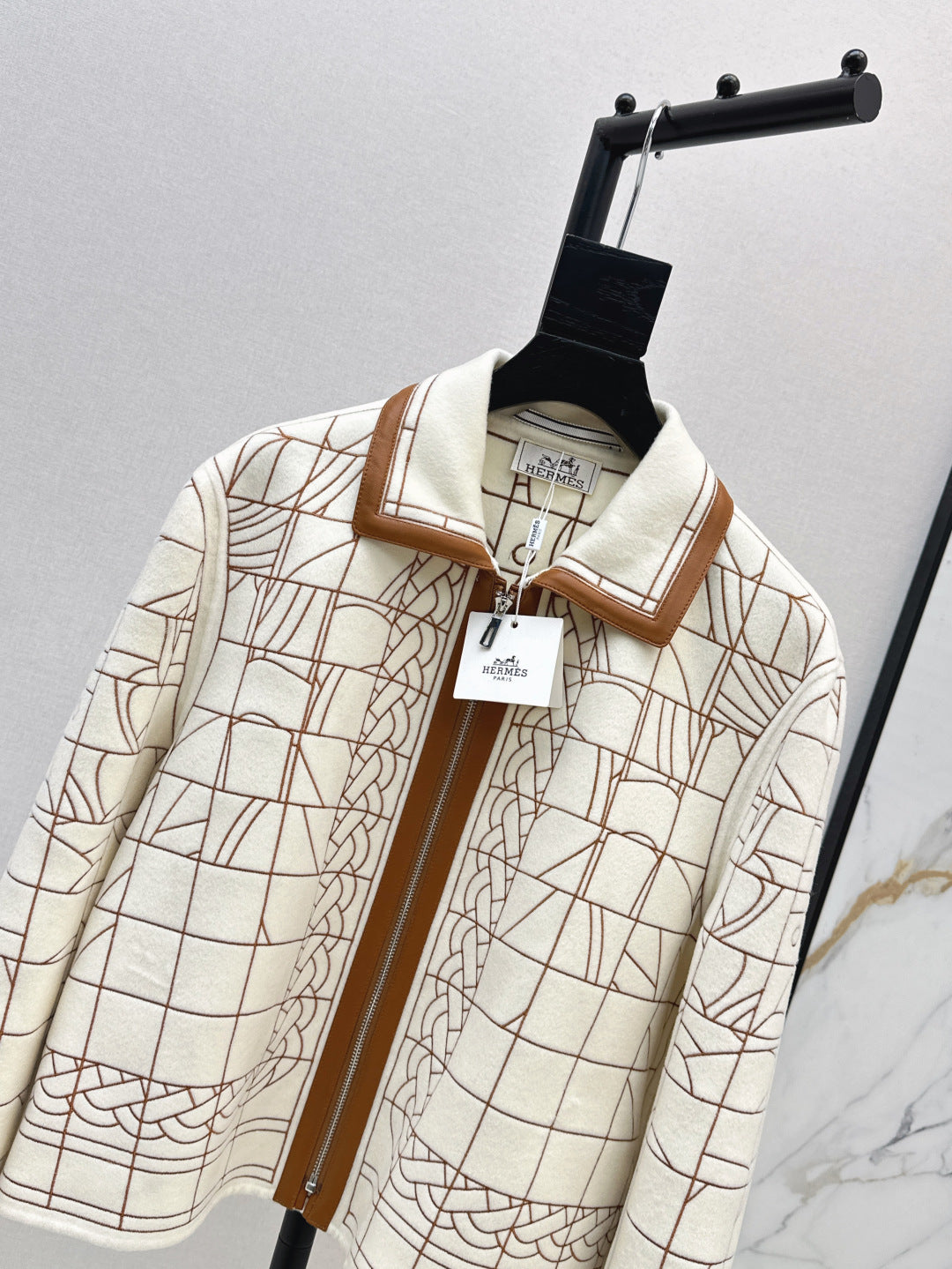 Herm 25fw handmade wool jacket