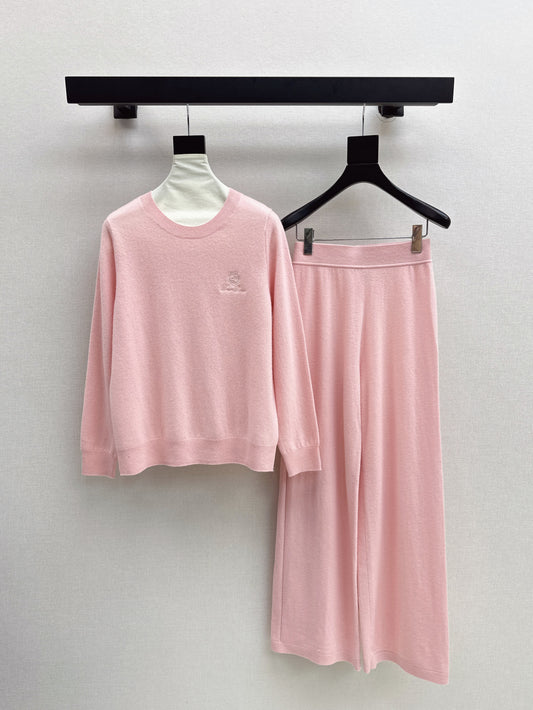 Loro 25fw knitted suit
