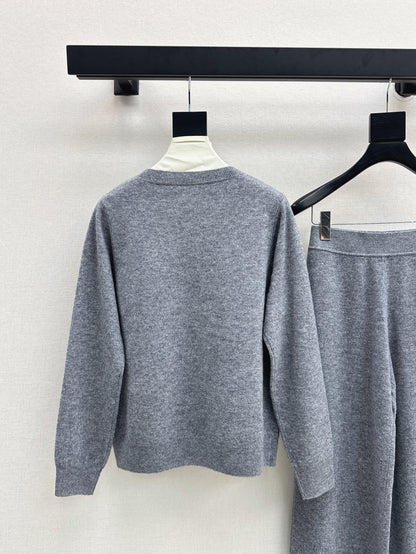 Loro 25fw knitted suit