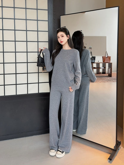 Loro 25fw knitted suit