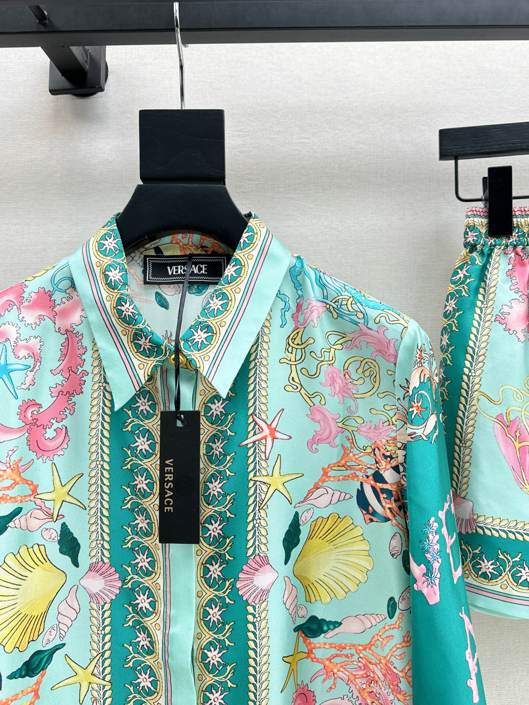 Vers 25fw silk shirt