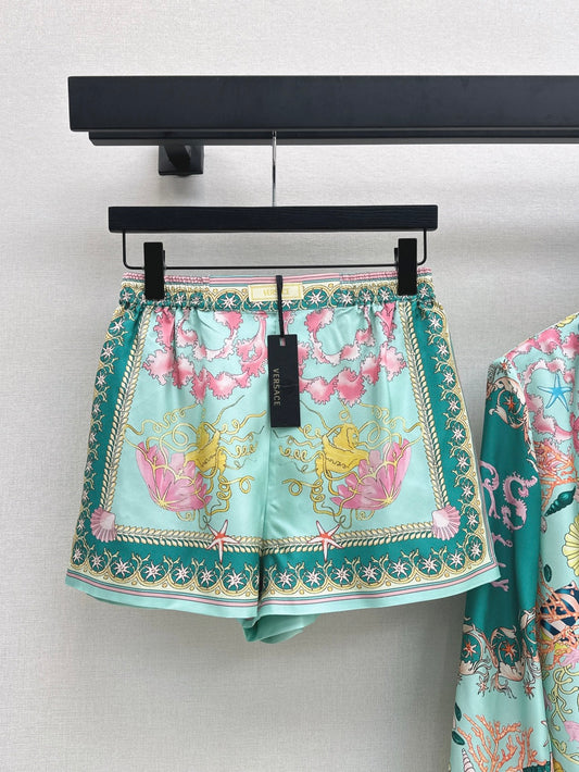 Vers 25fw silk short