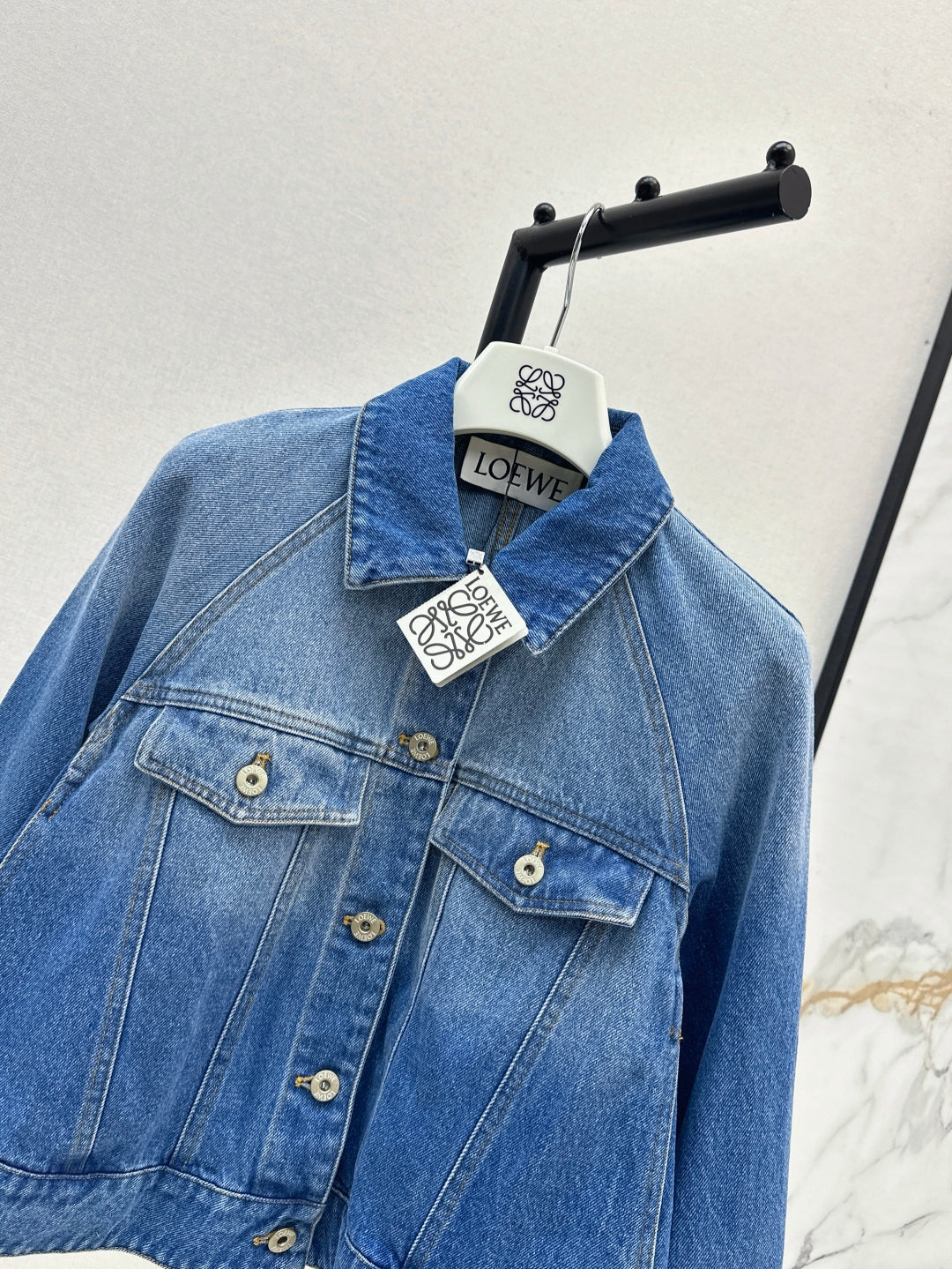 Loe 25fw denim jacket