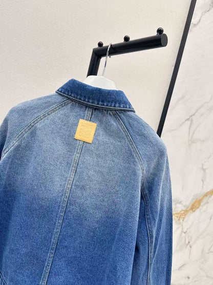 Loe 25fw denim jacket