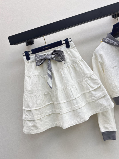 Louis 25fw scarf skirt