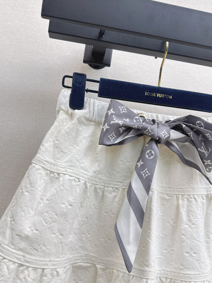 Louis 25fw scarf skirt