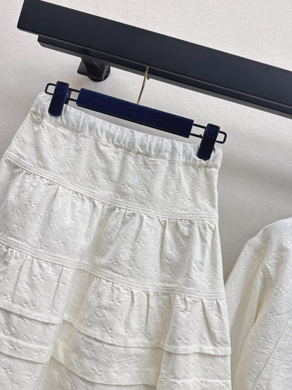 Louis 25fw scarf skirt