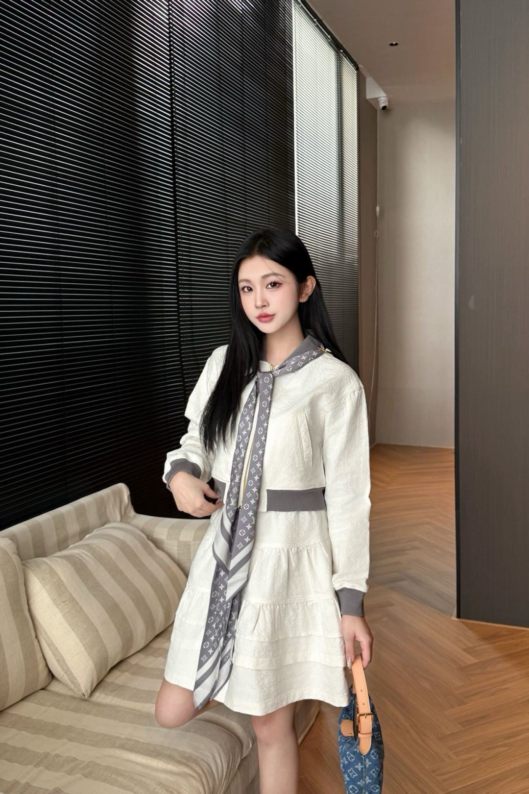 Louis 25fw scarf jacket