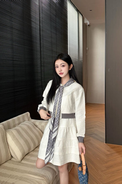 Louis 25fw scarf skirt