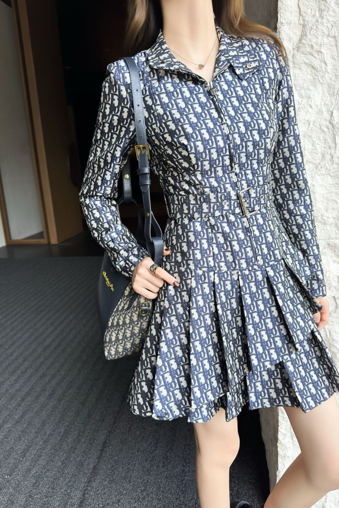 CD 25fw jacquard dress