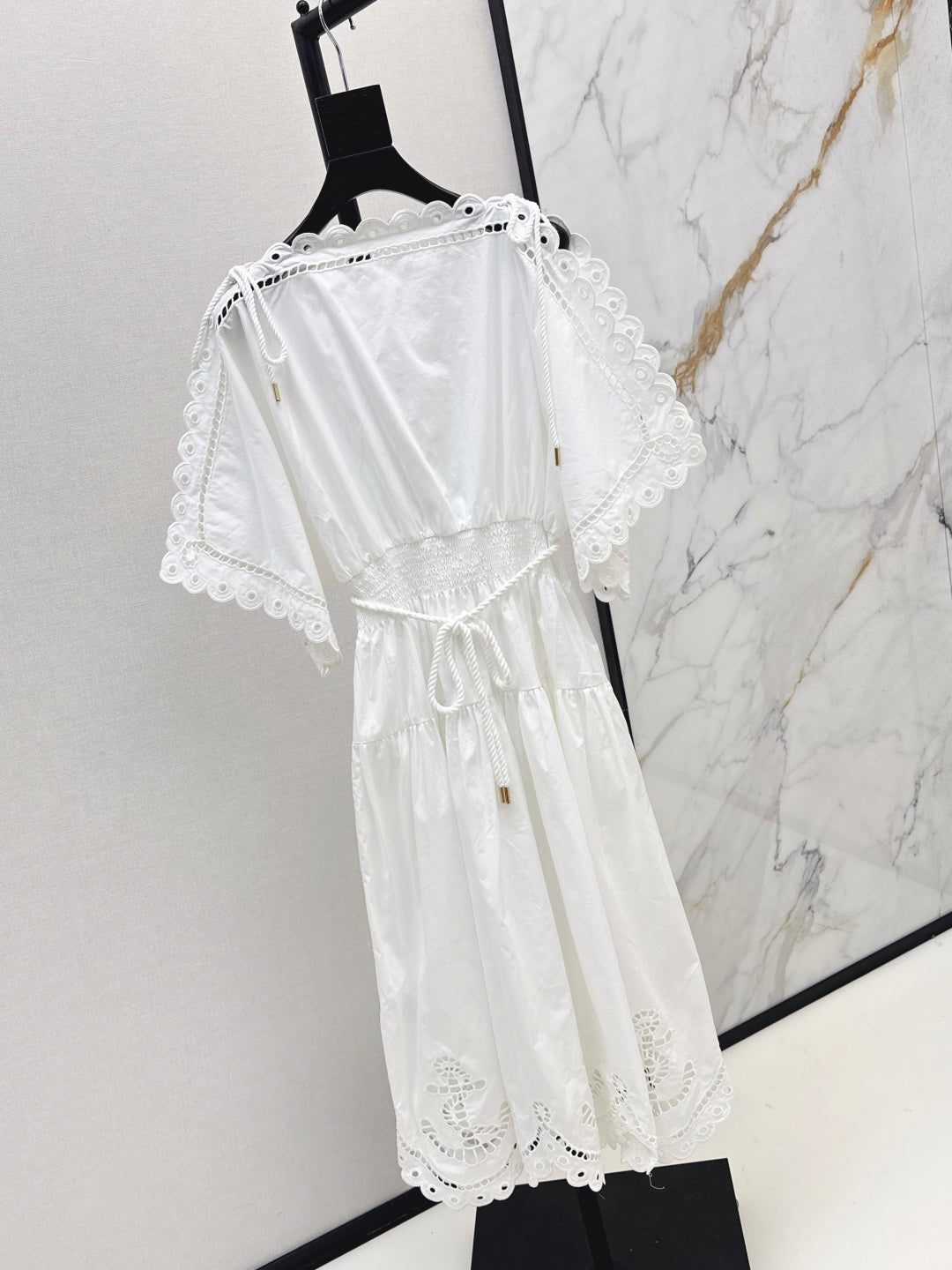 Zimm 25ss embroidered dress