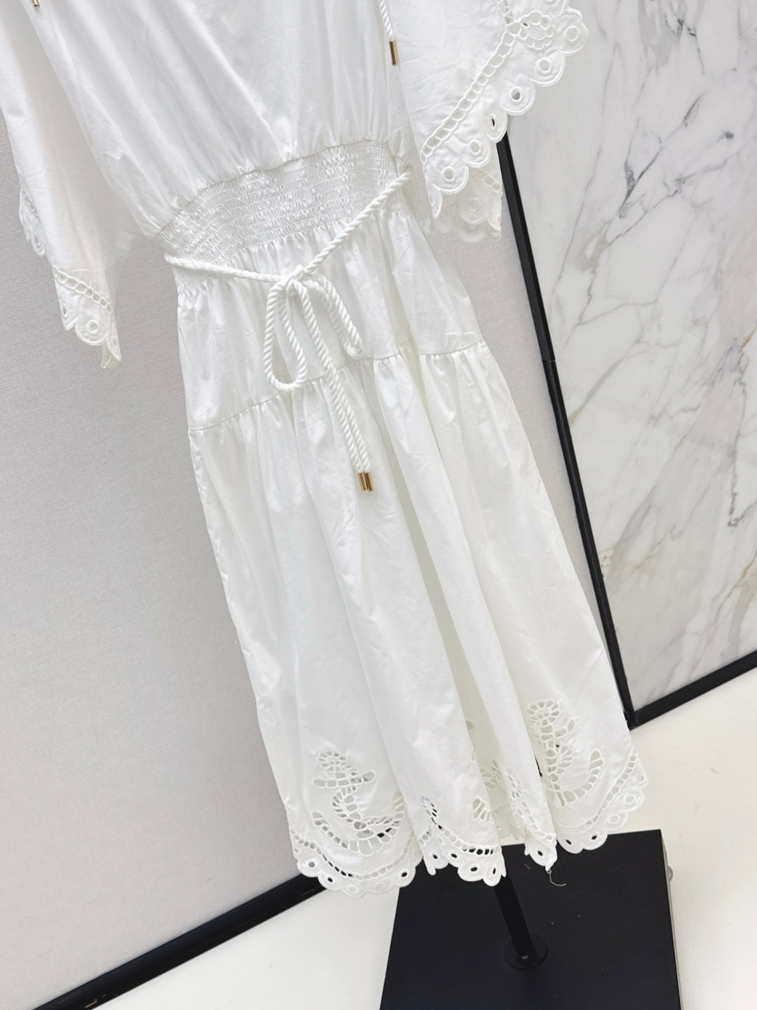 Zimm 25ss embroidered dress