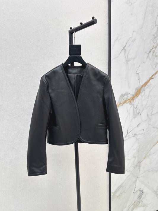 Ala 25fw leather jacket