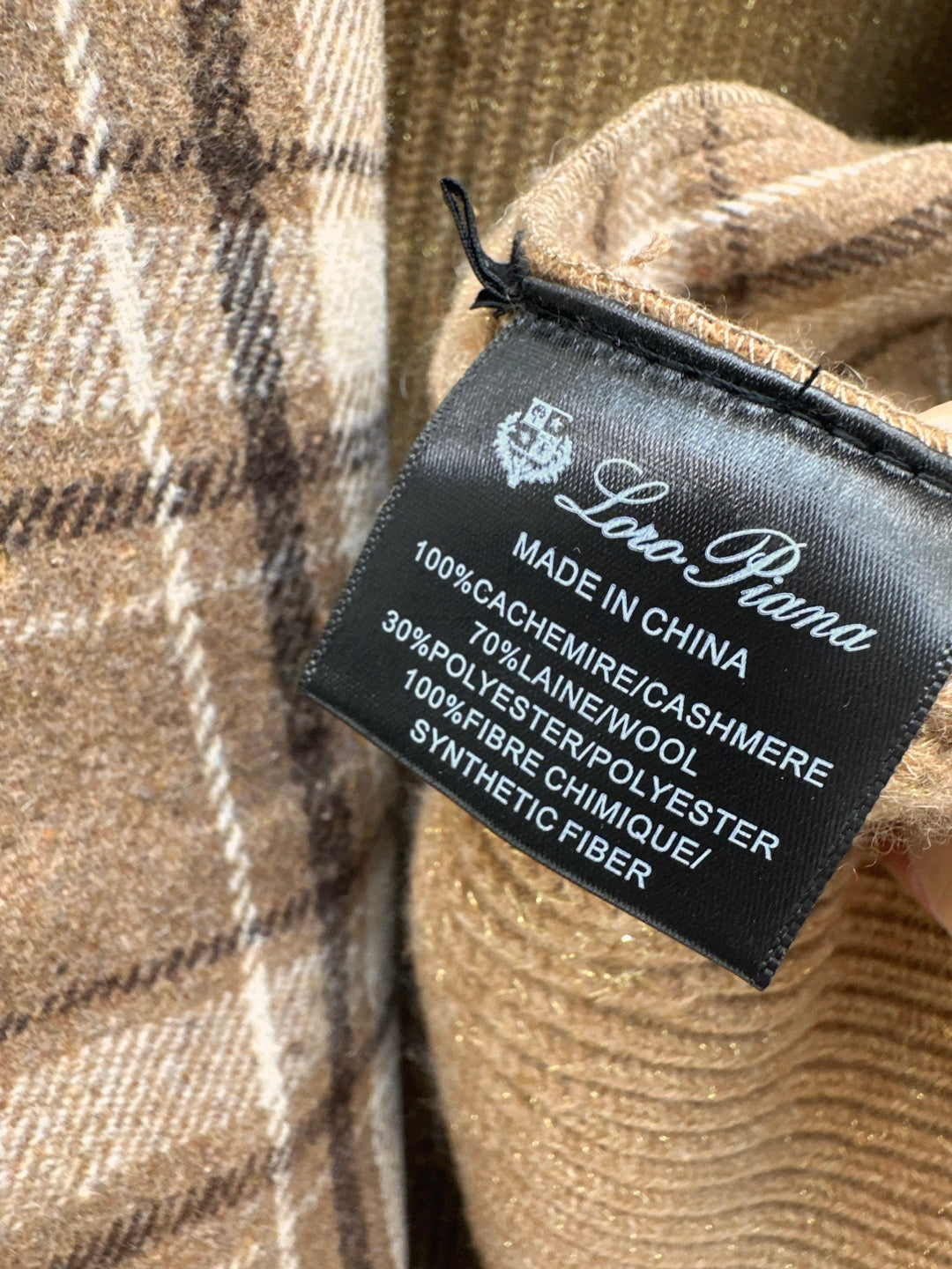 Loro 25fw cashmere jacket