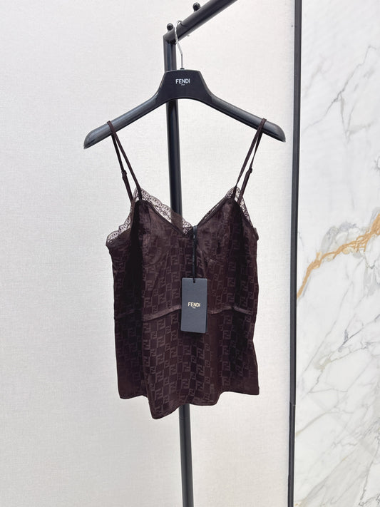 Fen 25ss lace camisole