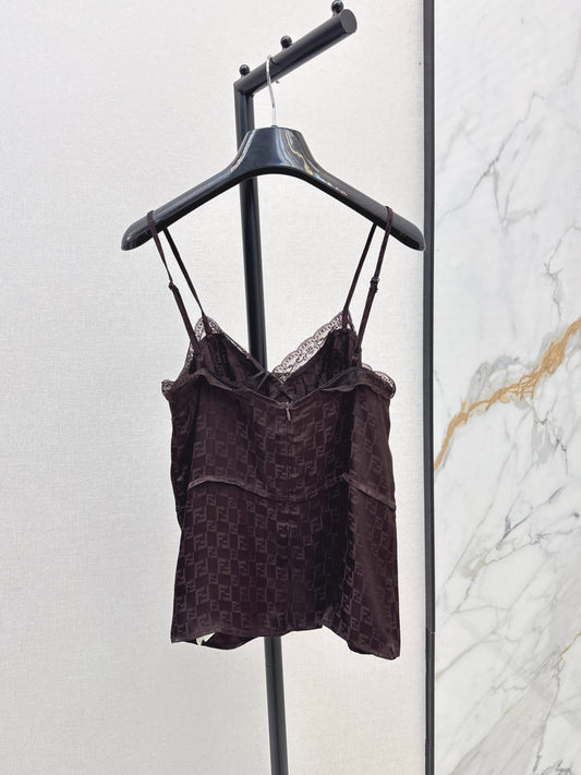 Fen 25ss lace camisole