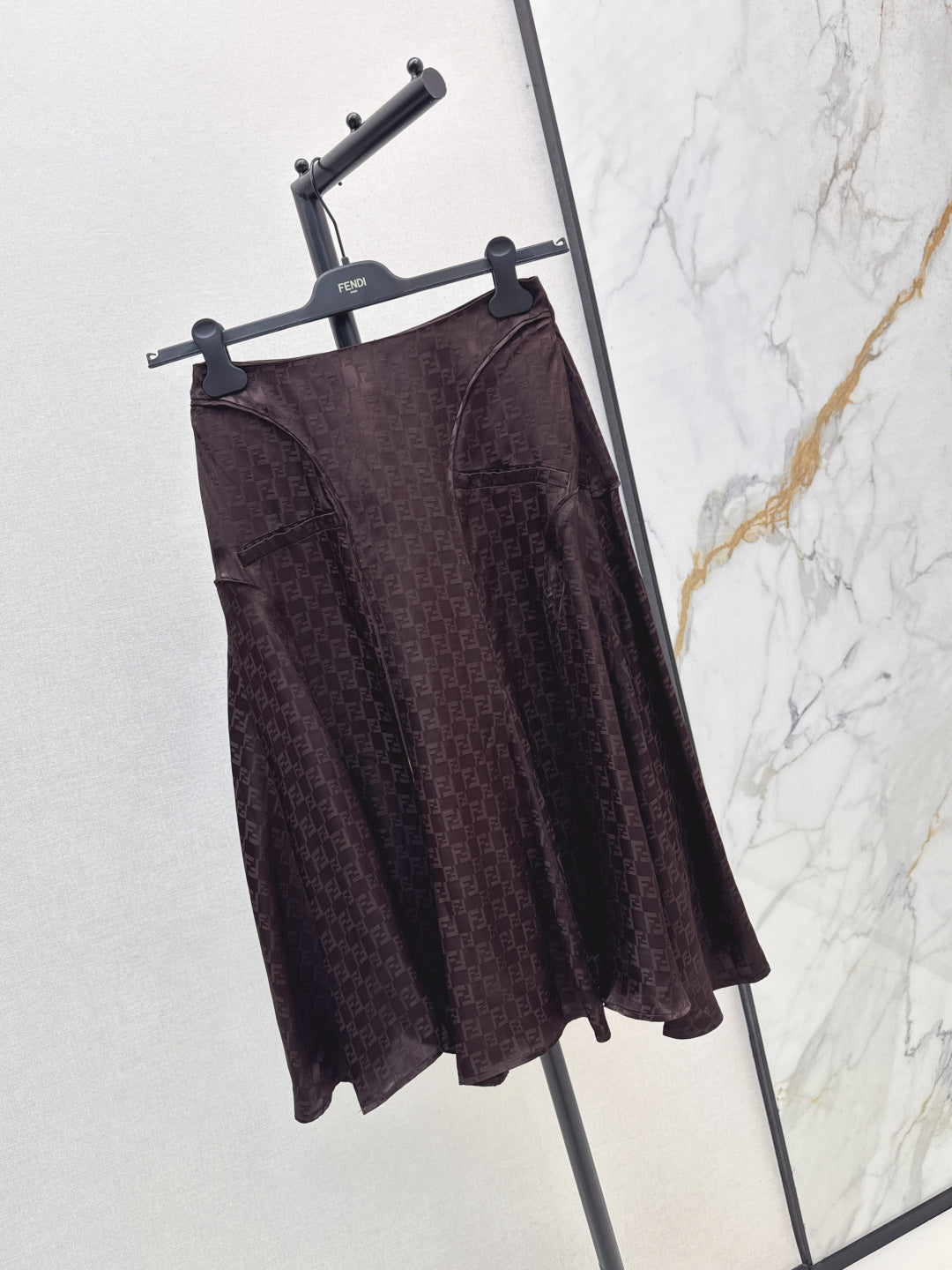 Fend 25ss jacquard skirt