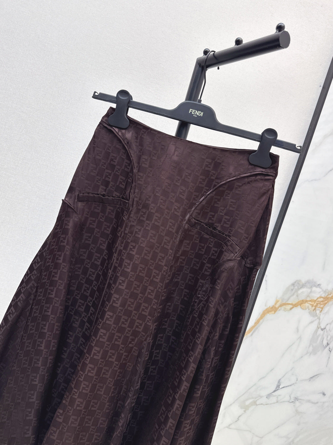 Fend 25ss jacquard skirt