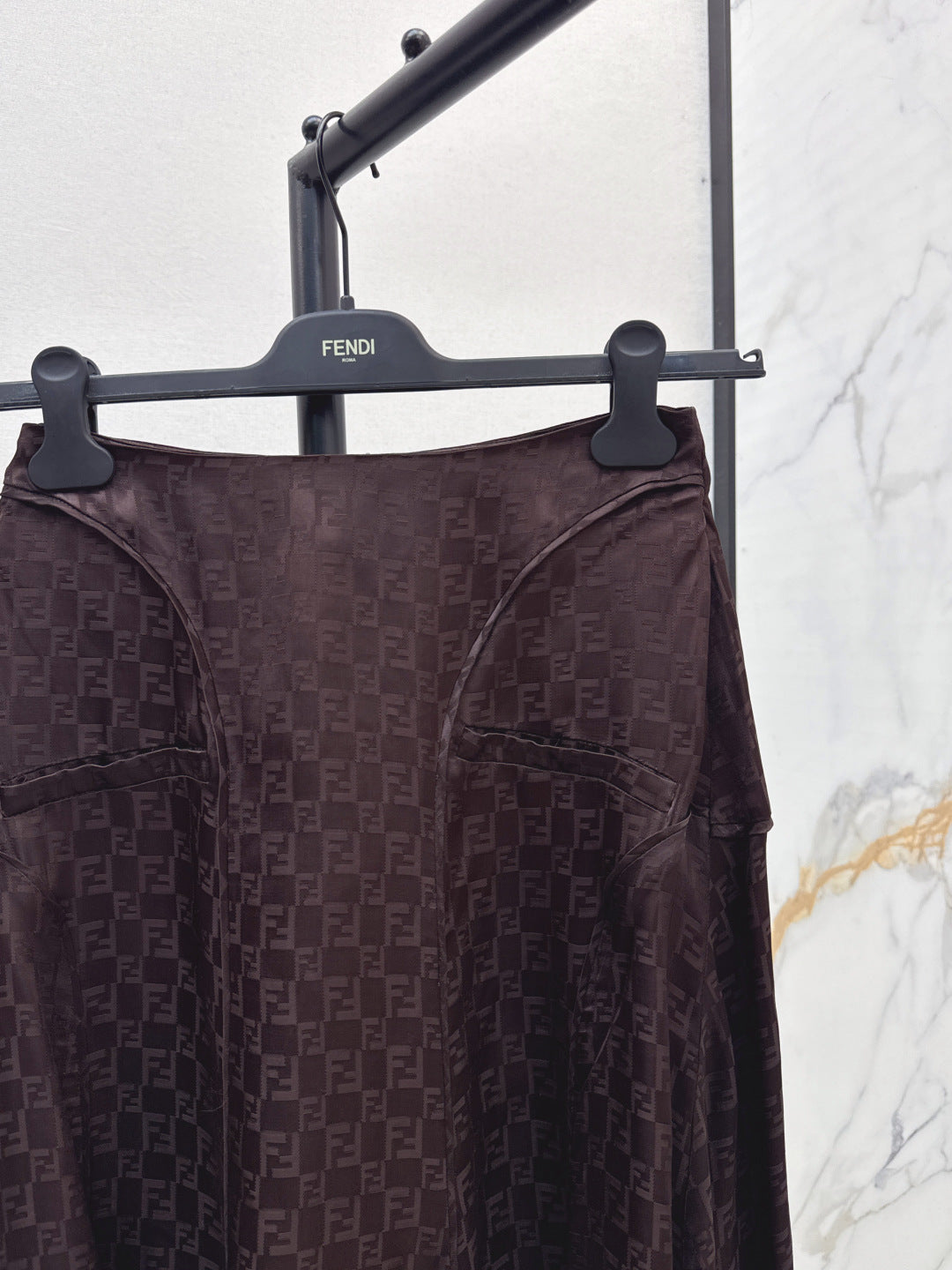 Fend 25ss jacquard skirt