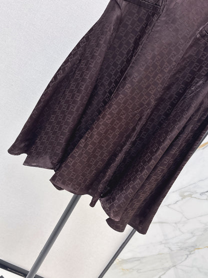 Fend 25ss jacquard skirt