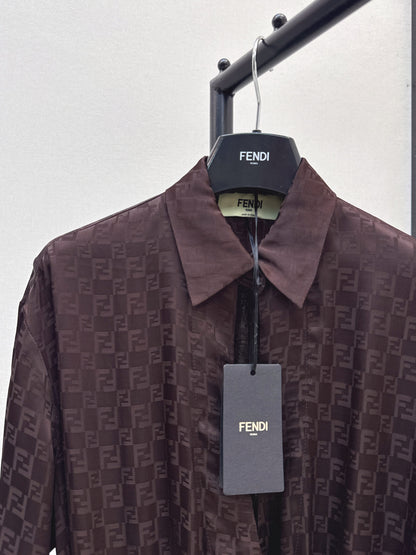 Fend 25fw jacquard dress