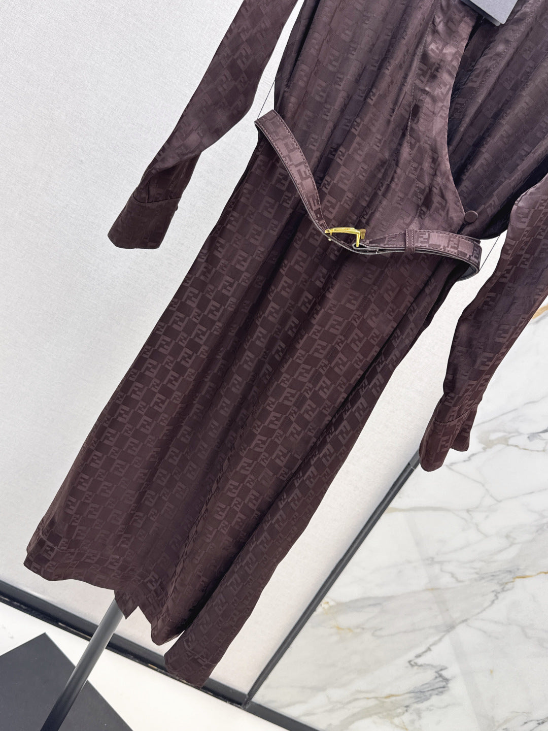 Fend 25fw jacquard dress