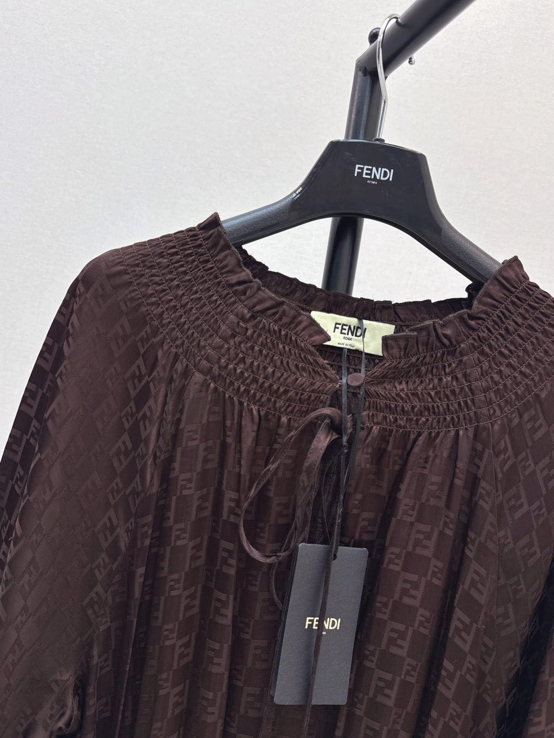 Fend 25fw jacquard dress