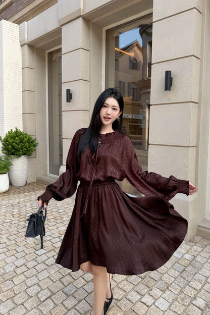Fend 25fw jacquard dress