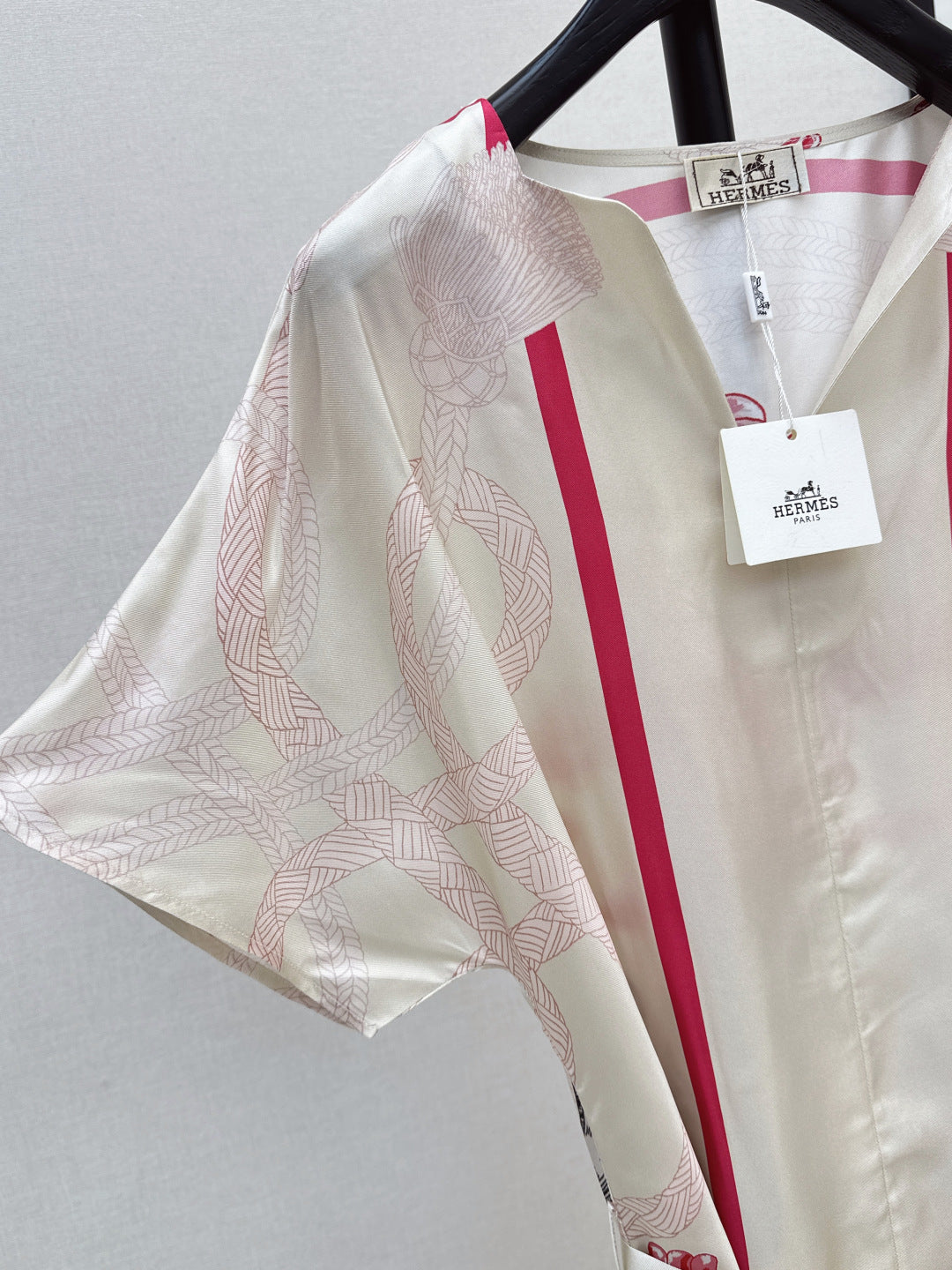Herm 25fw silk dress