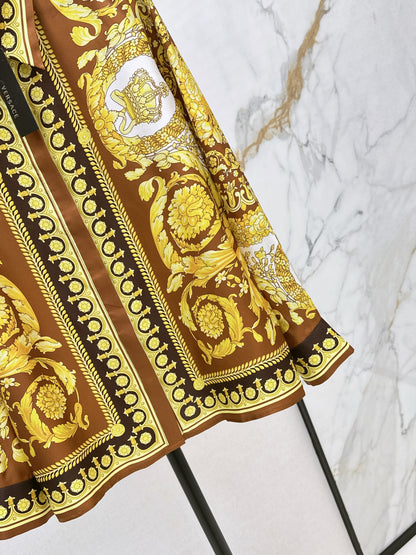 Vers 25fw silk shirt