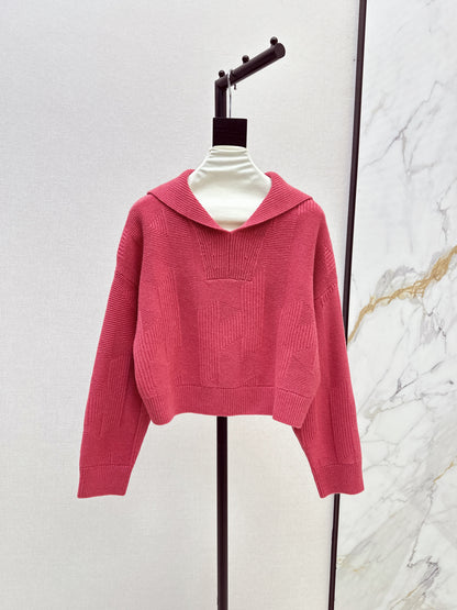 Herm 25fw jacquard sweater