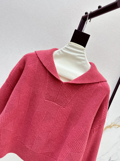 Herm 25fw jacquard sweater