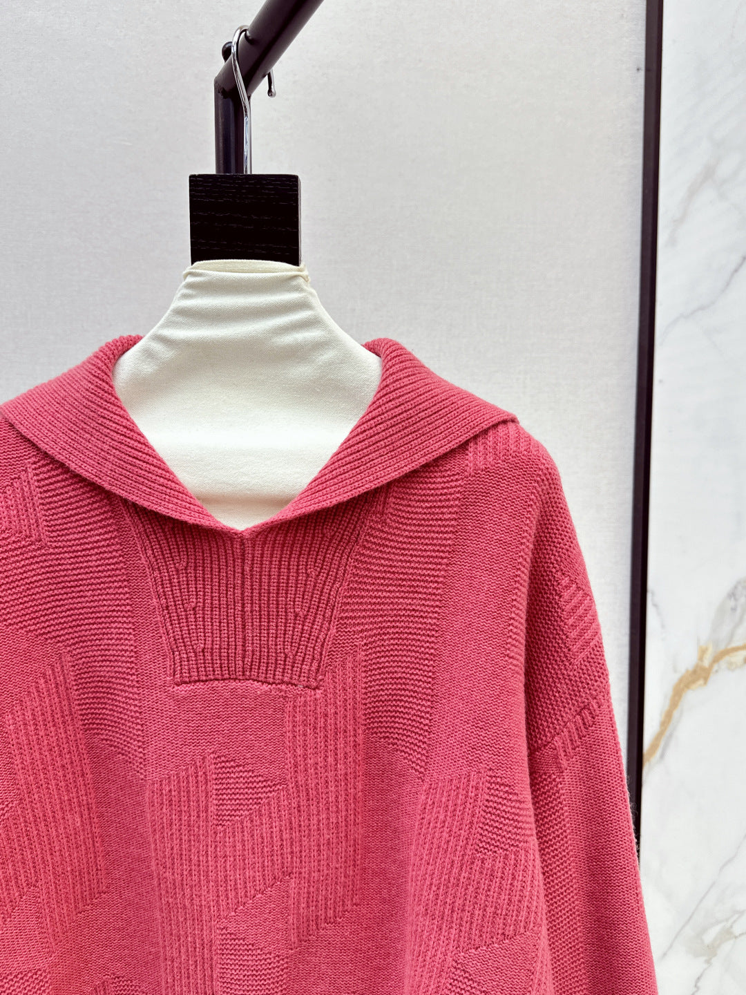 Herm 25fw jacquard sweater