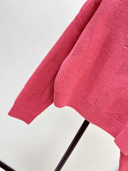 Herm 25fw jacquard sweater
