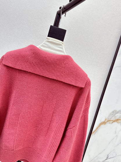 Herm 25fw jacquard sweater