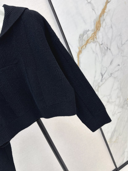 Herm 25fw jacquard sweater