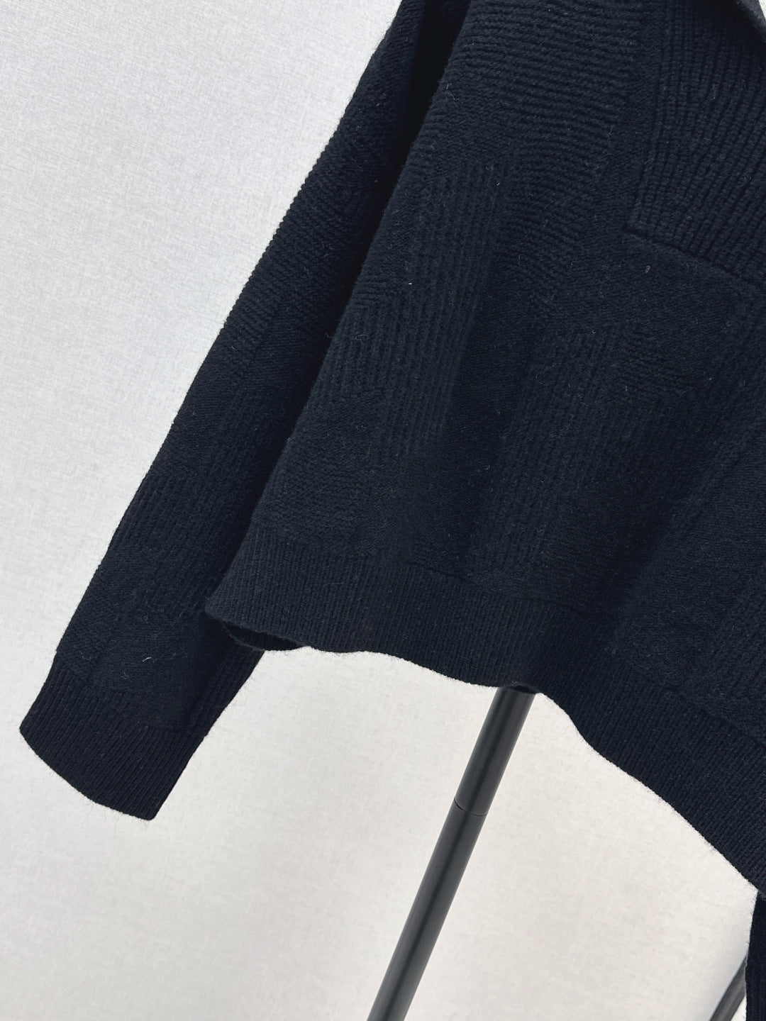 Herm 25fw jacquard sweater