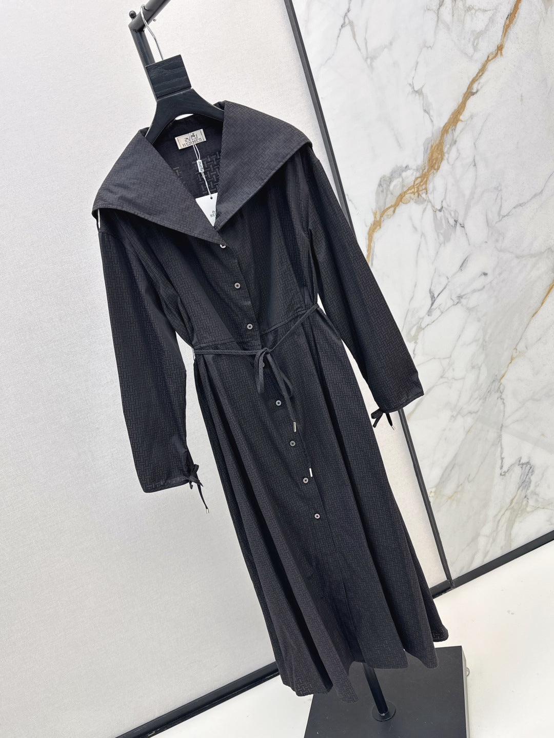 Herm 25fw jacquard dress