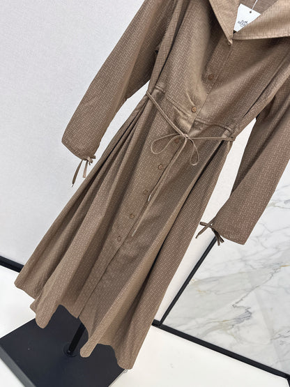 Herm 25fw jacquard dress