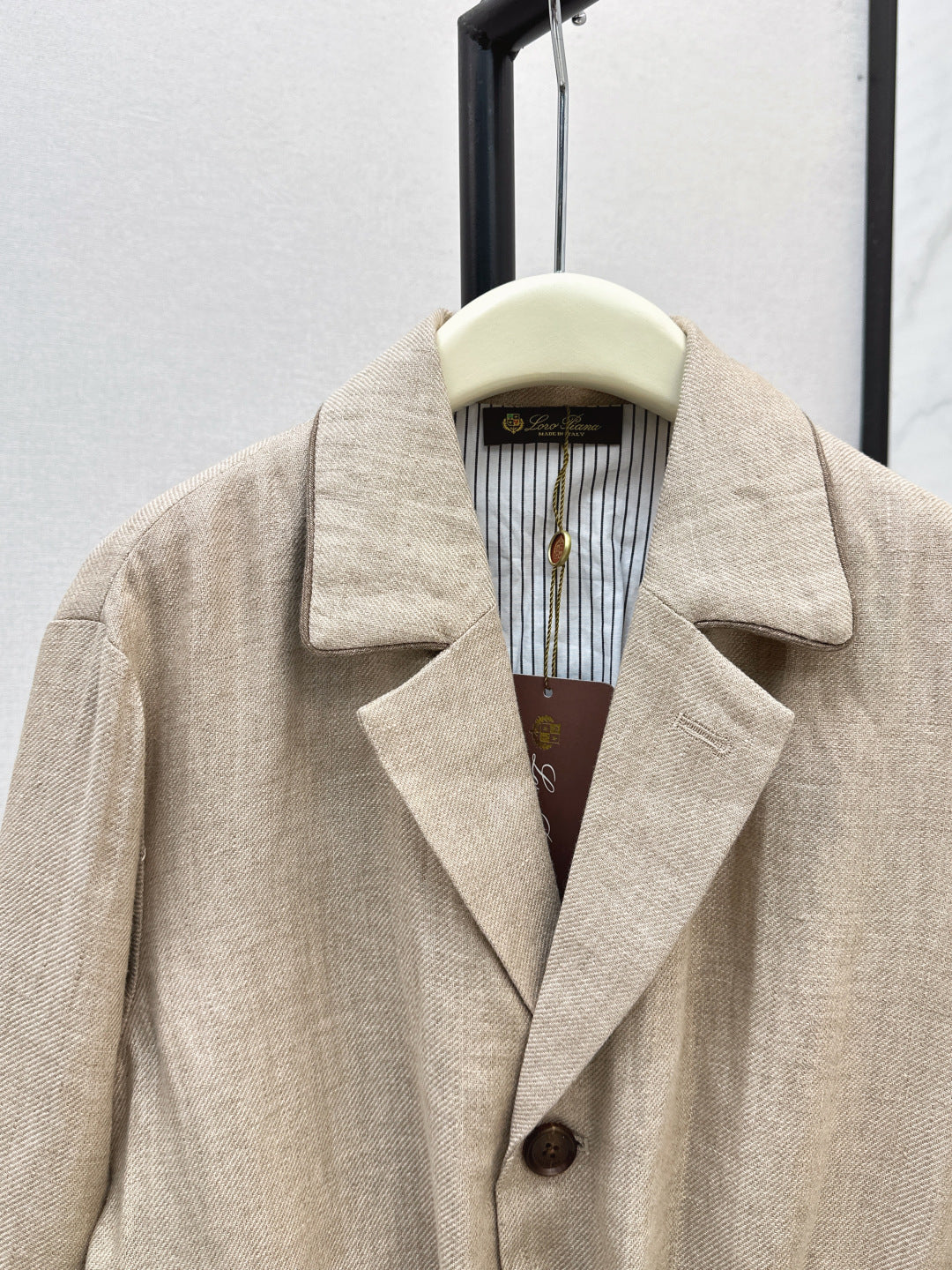 Loro 25fw linen jacket