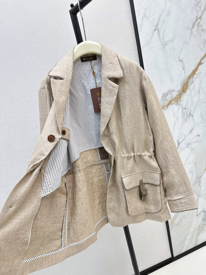 Loro 25fw linen jacket