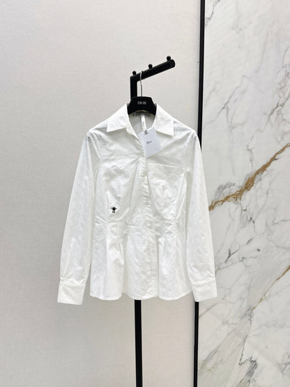 CD 25fw embroidered shirt
