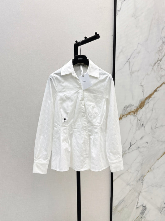 CD 25fw embroidered shirt