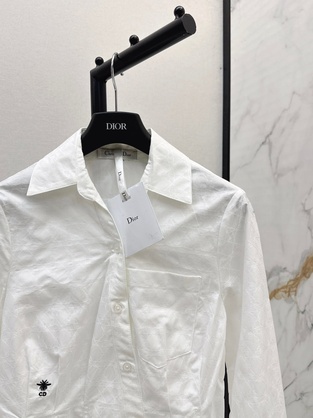 CD 25fw embroidered shirt