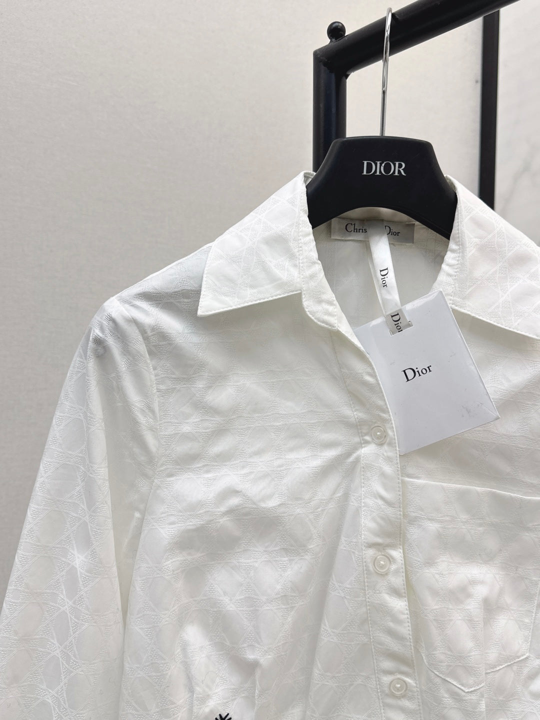 CD 25fw embroidered shirt