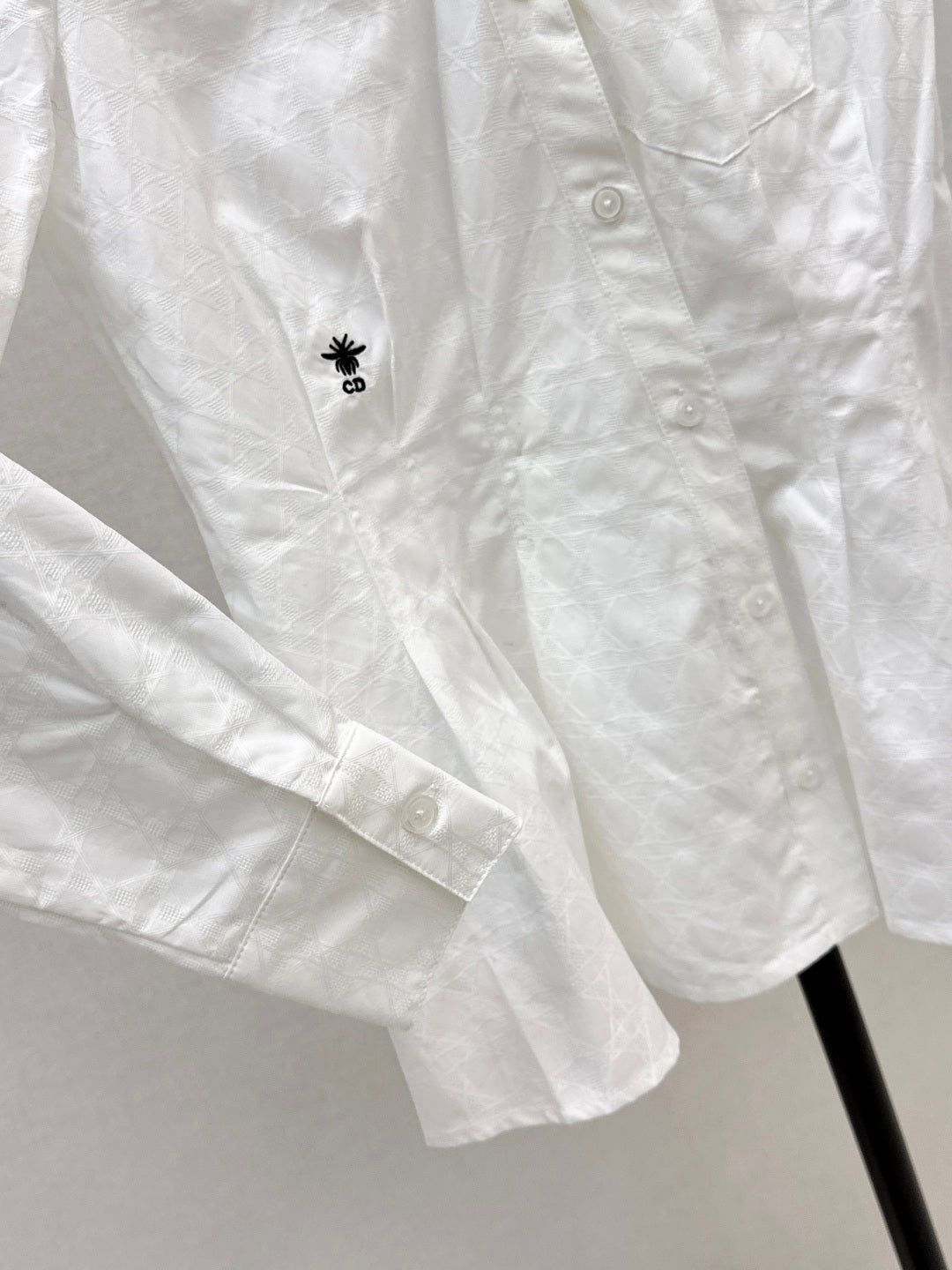 CD 25fw embroidered shirt
