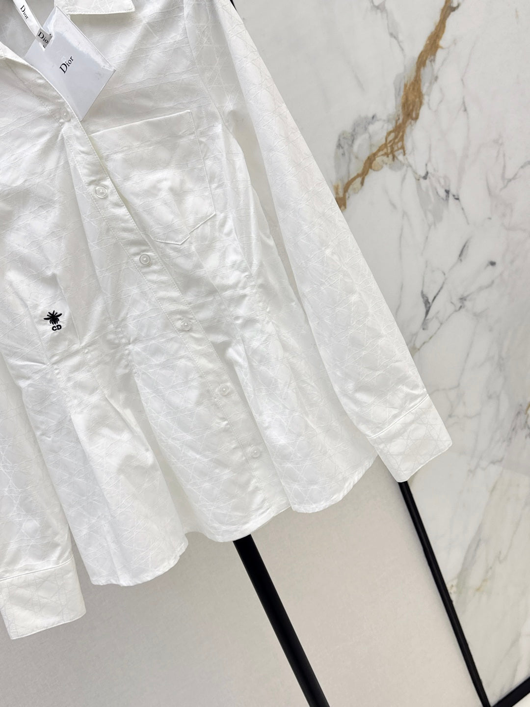 CD 25fw embroidered shirt